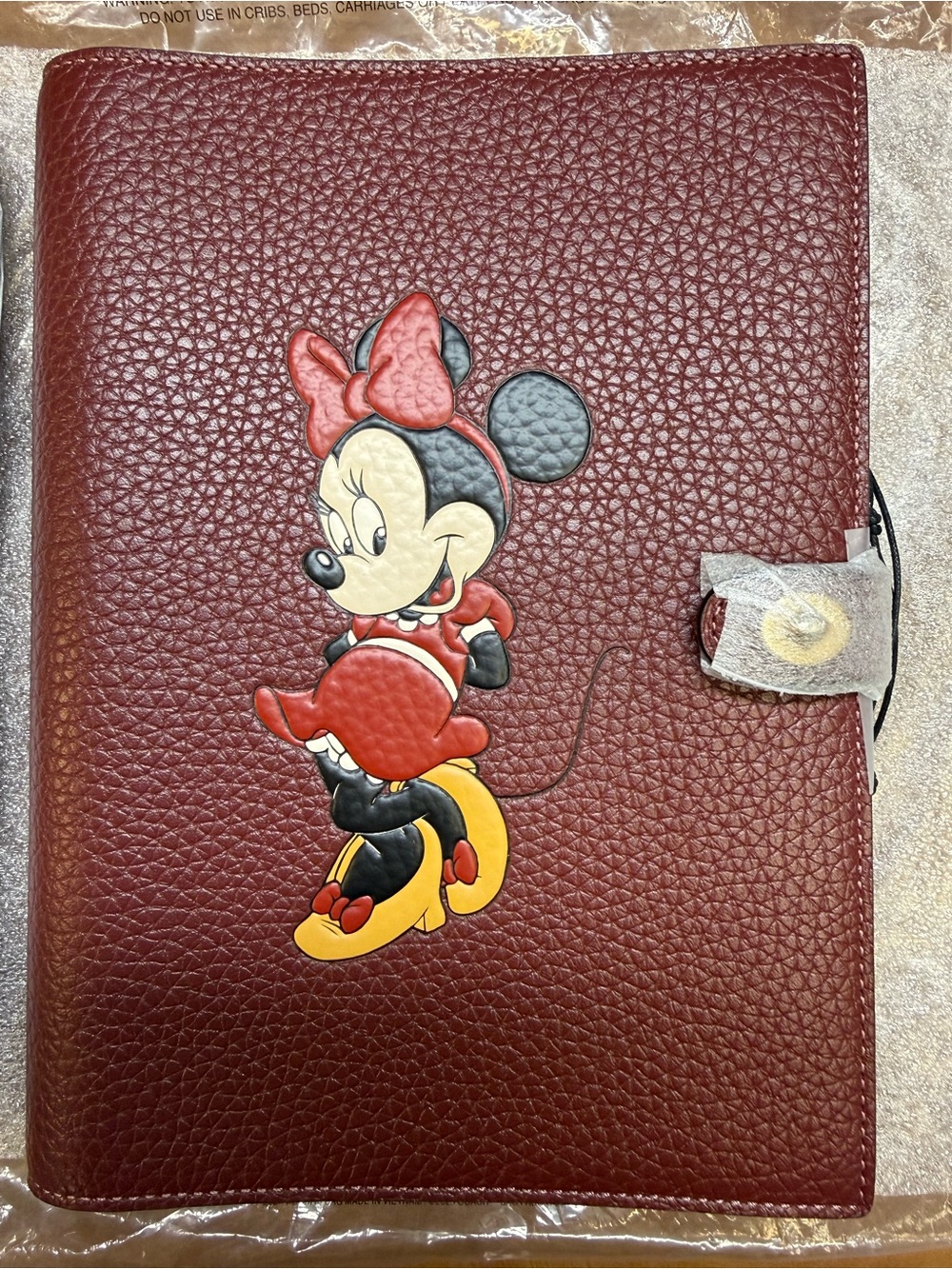Coach x Disney Minnie Mouse Leather Notebook Cover